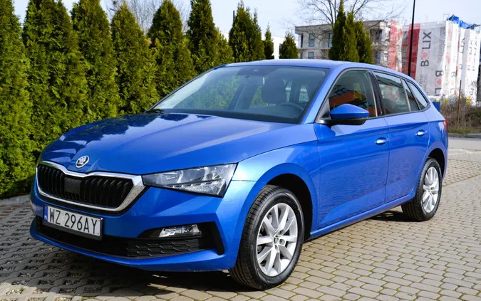 śląskie Skoda Scala cena 51000 przebieg: 133900, rok produkcji 2020 z Luboń